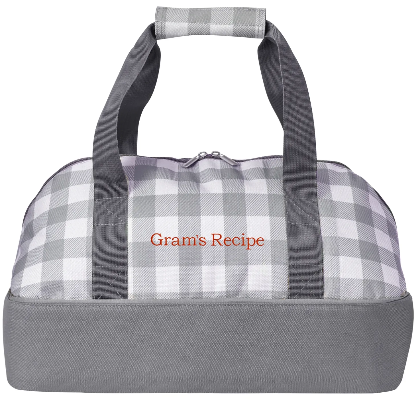 Any Message Embroidered Casserole Carrier