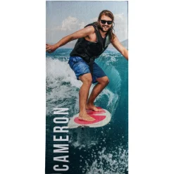 Any Message Photo Beach Towel