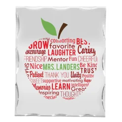Apple For Teacher Acrylic Block