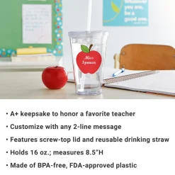 Apple for Teacher Tumbler