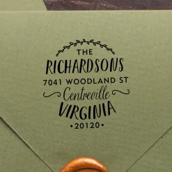 Artfully Sketched Self-Inking Stamp