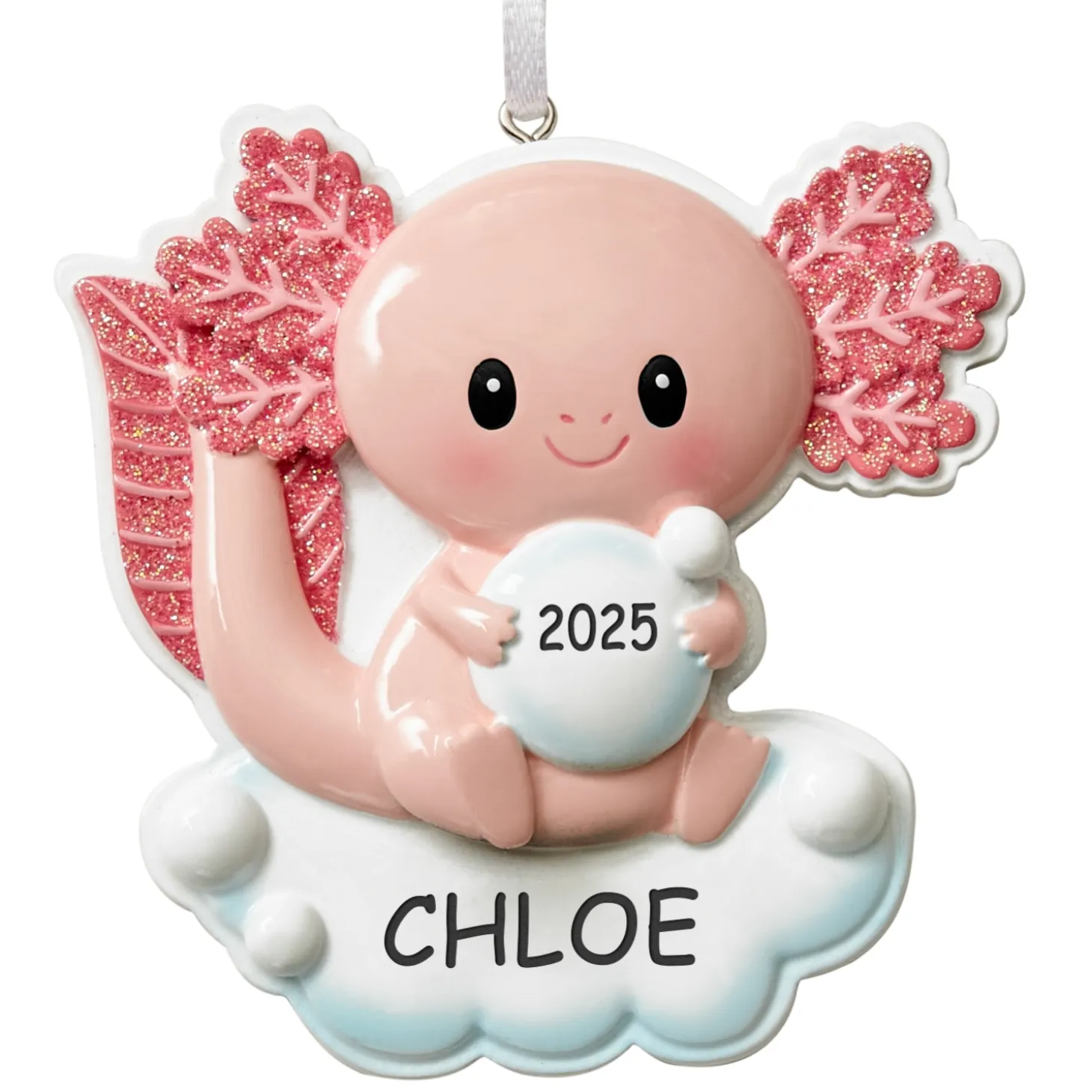 Baby Axolotl Ornament