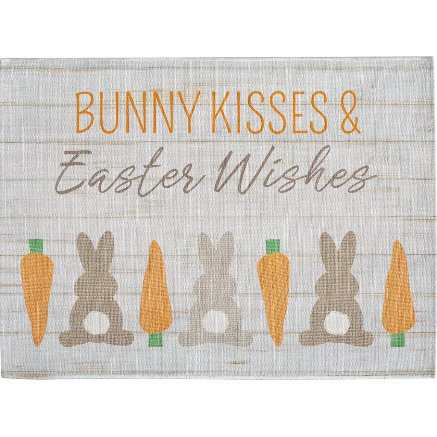 Barnwood Bunnies Table Runner & Placemats