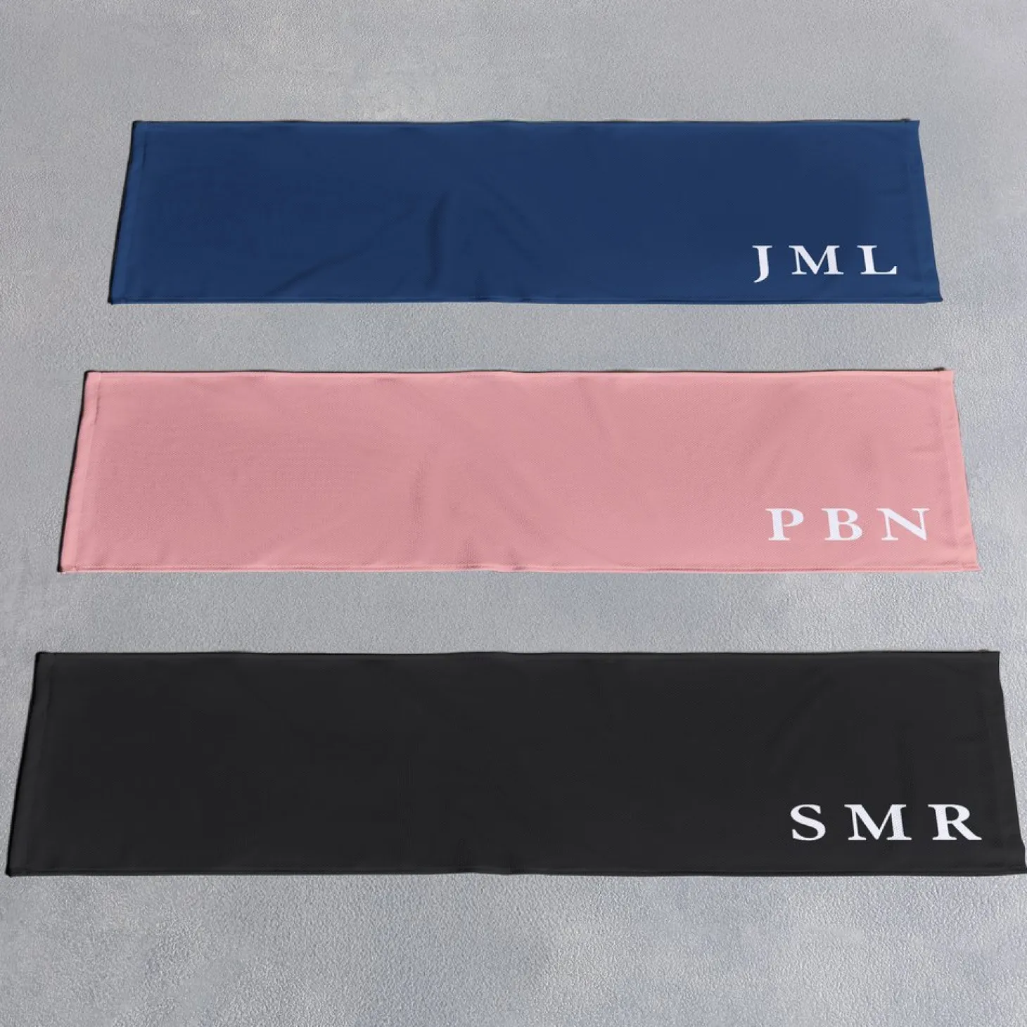 Basic Monogram Cooling Towel