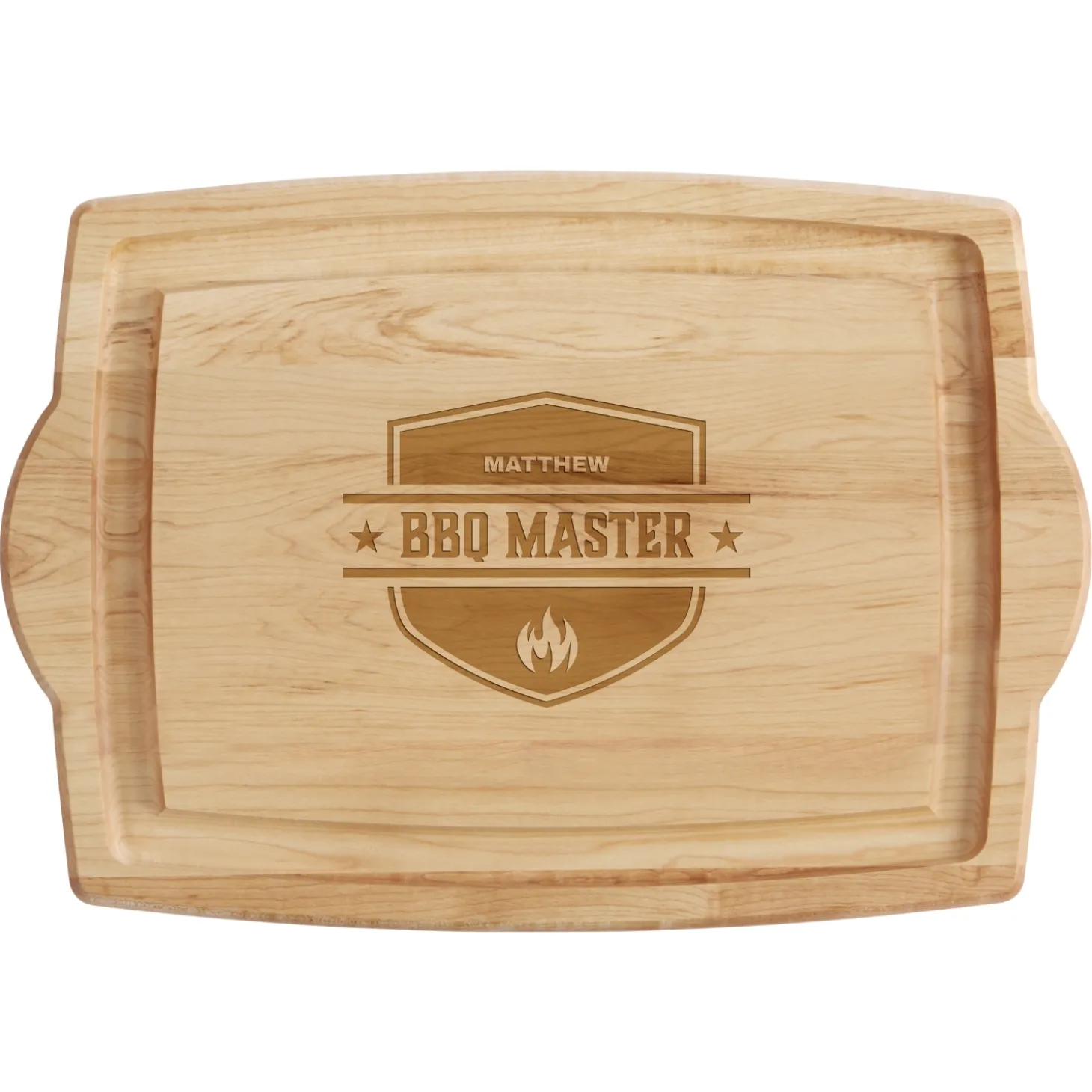 BBQ Master Maple Wood Cutting Board