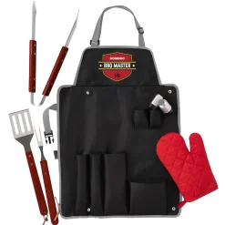 BBQ Master 7pc BBQ Apron Set