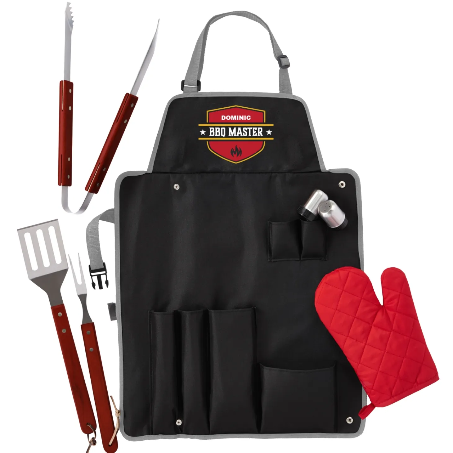 BBQ Master 7pc BBQ Apron Set