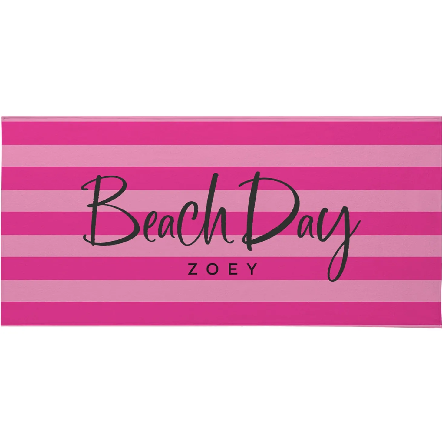 Beach Day Striped Beach Towel