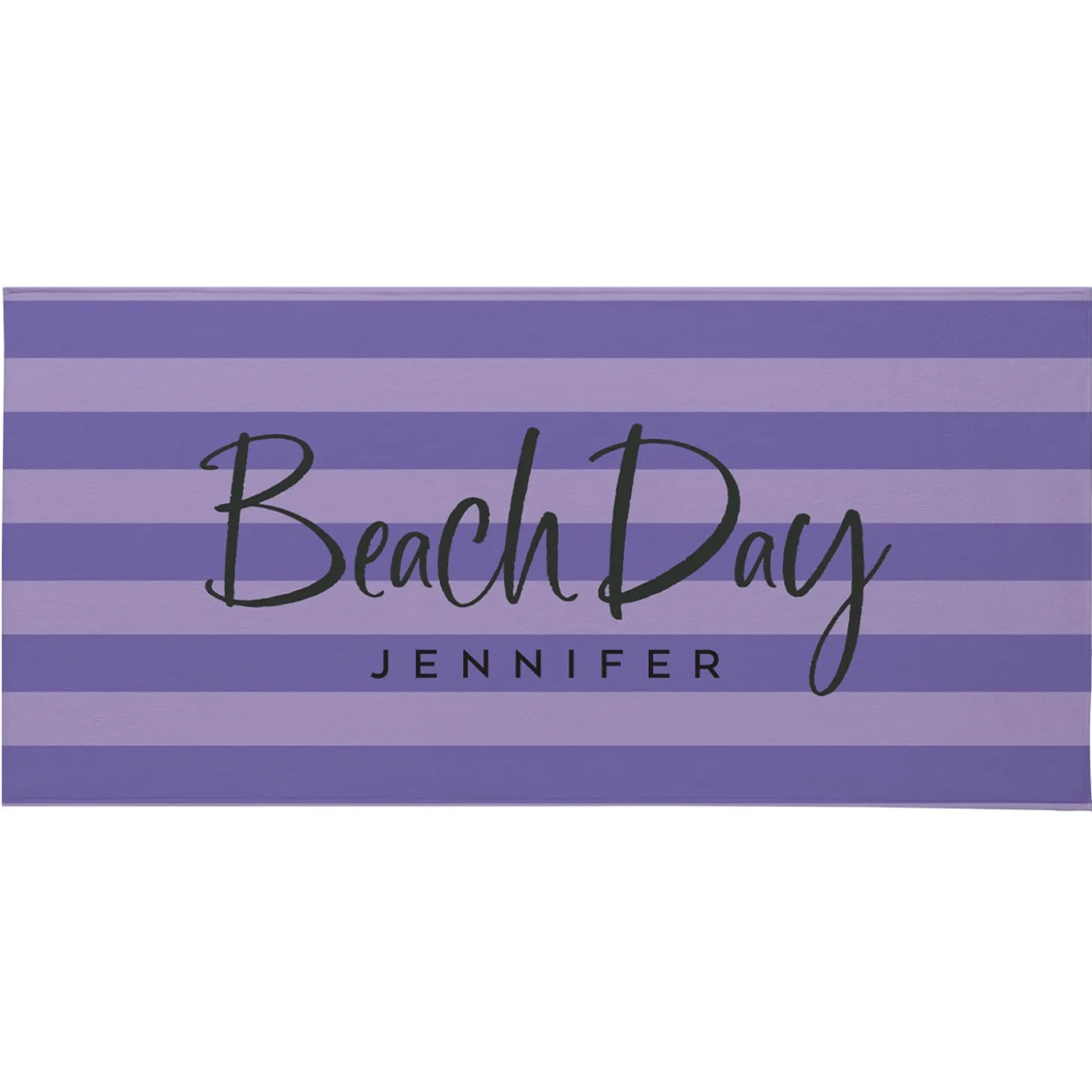 Beach Day Striped Beach Towel