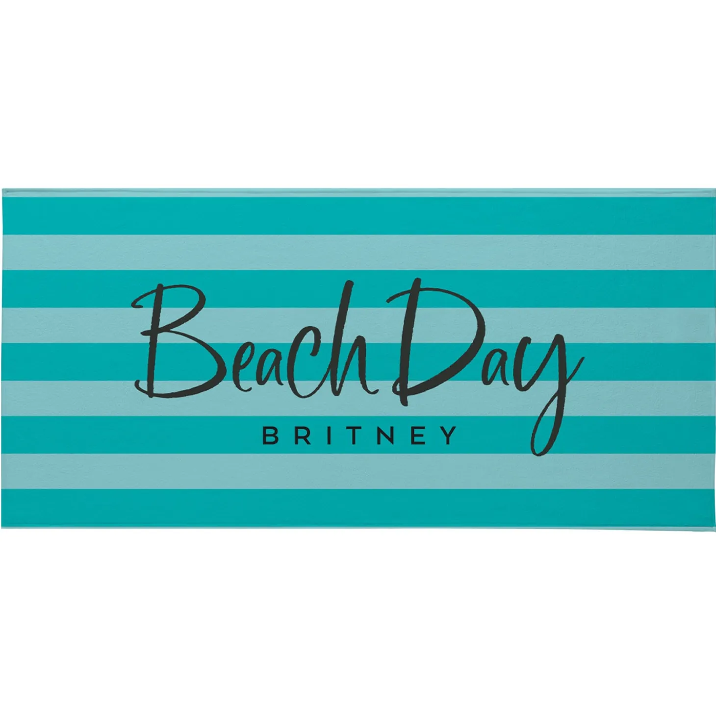 Beach Day Striped Beach Towel