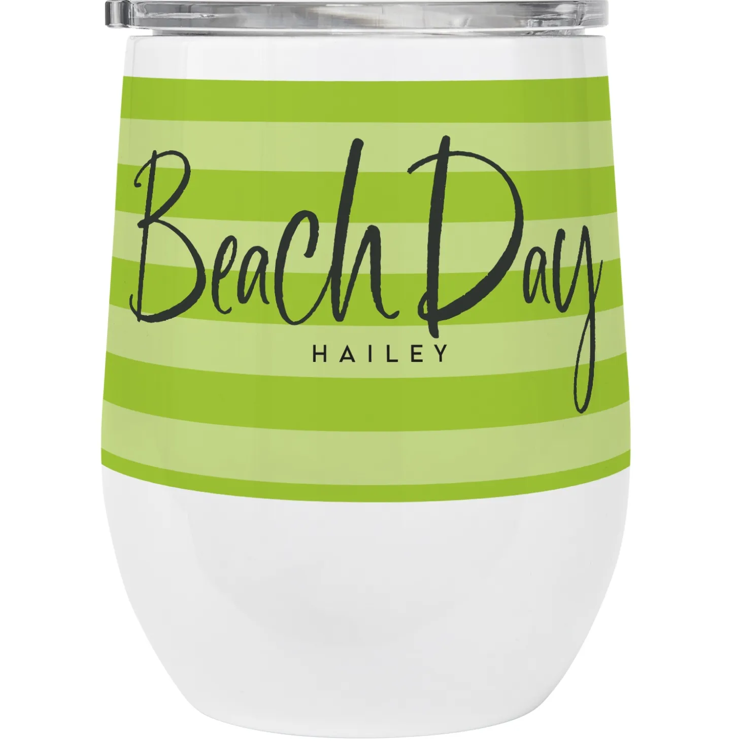 Beach Day Striped Insulated Tumbler