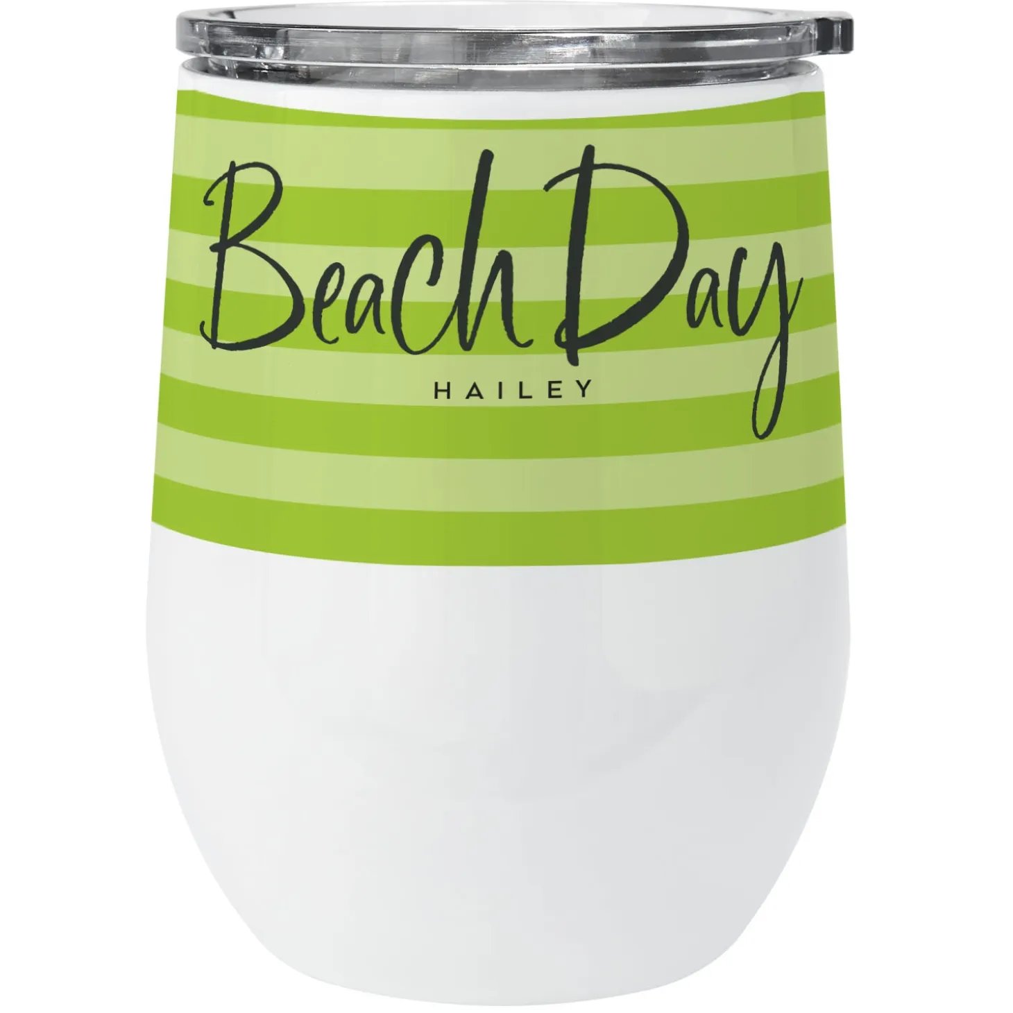 Beach Day Striped Insulated Tumbler