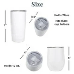 Beach Day Striped Insulated Tumbler