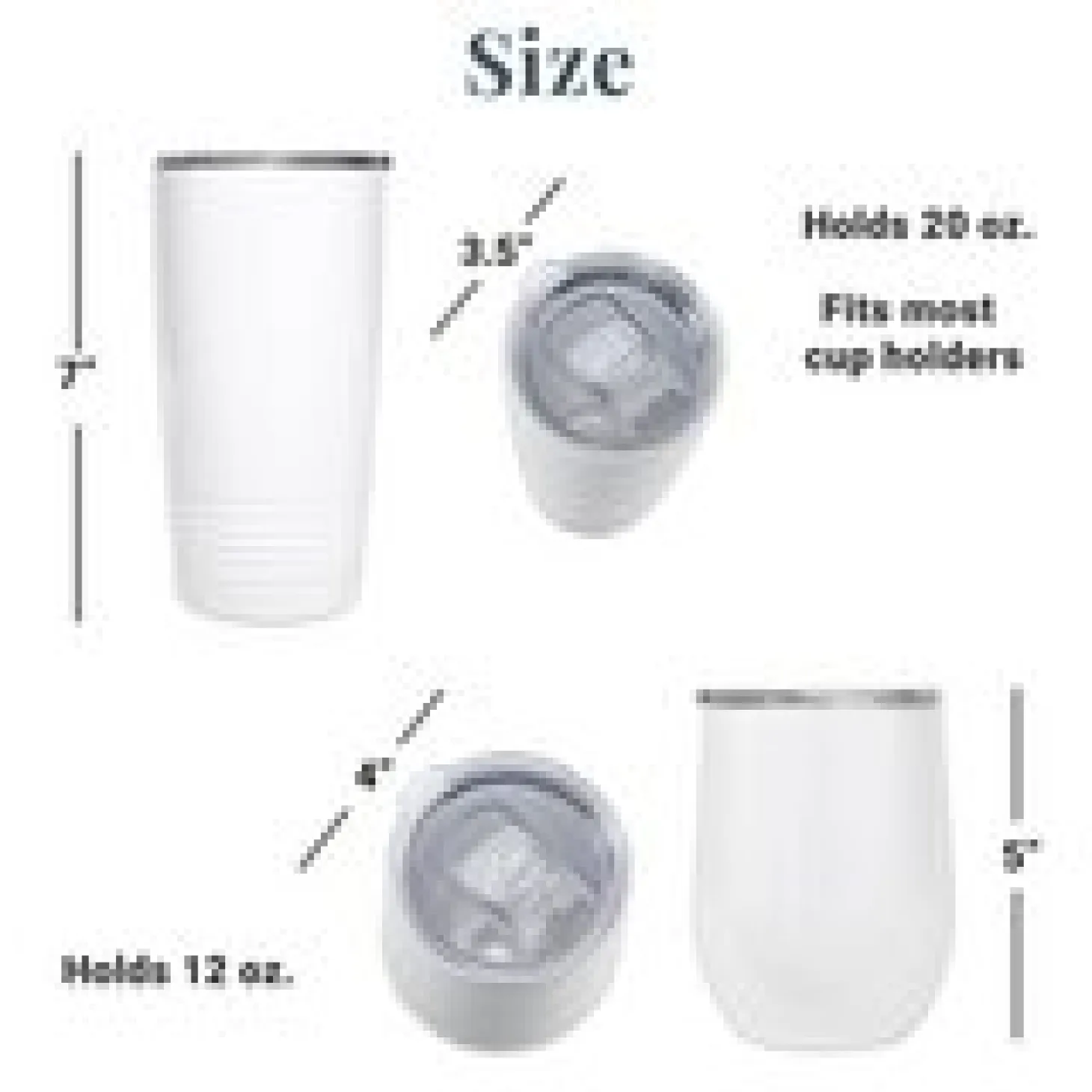 Beach Day Striped Insulated Tumbler