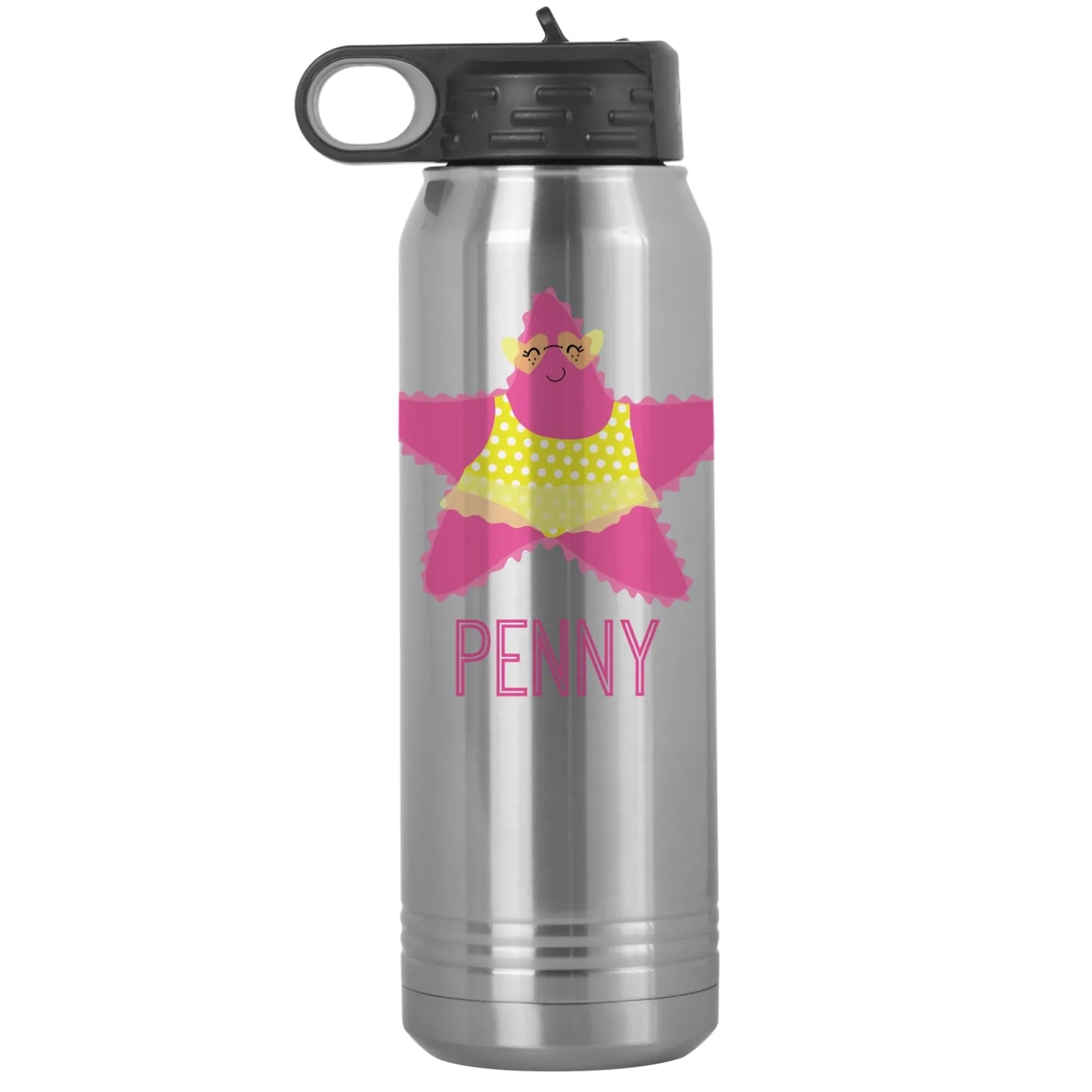 Beach Party Stainless Steel Water Bottle