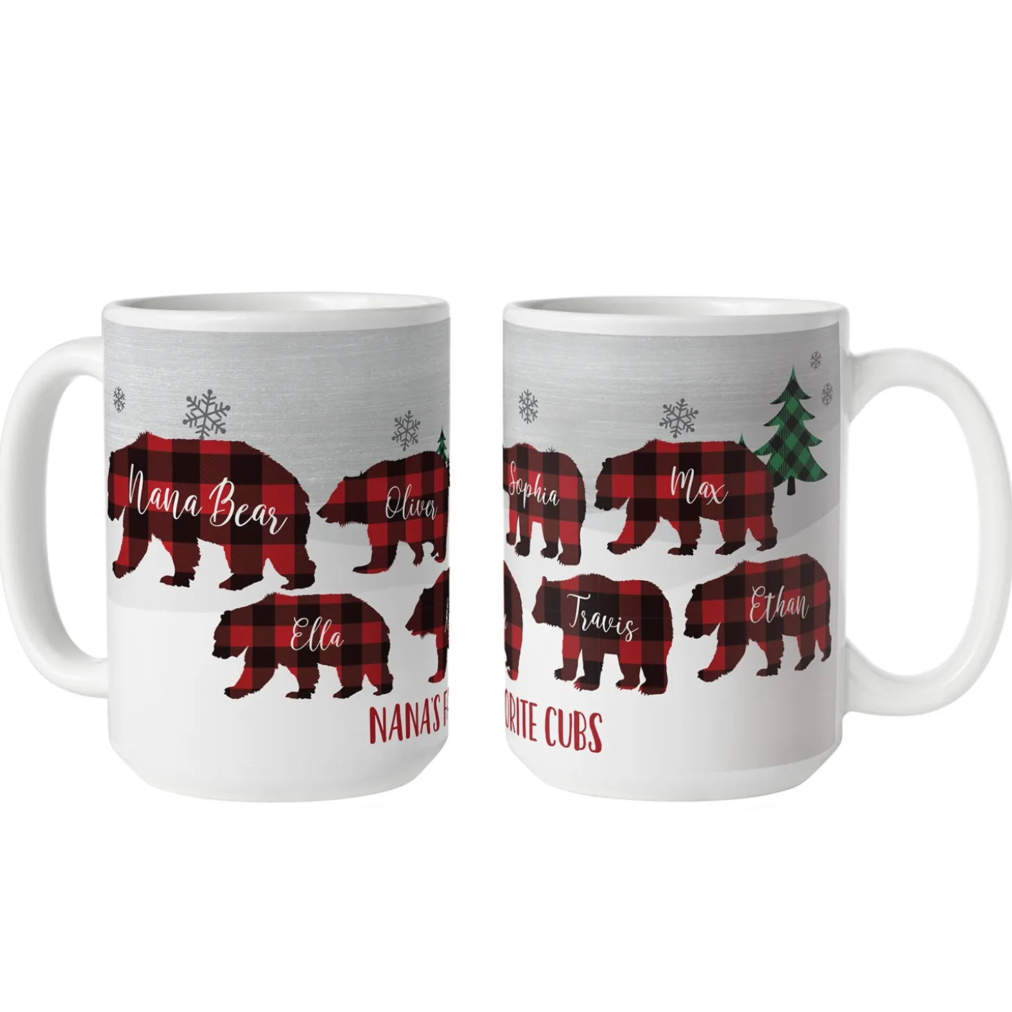 Beary Merry Family Mug