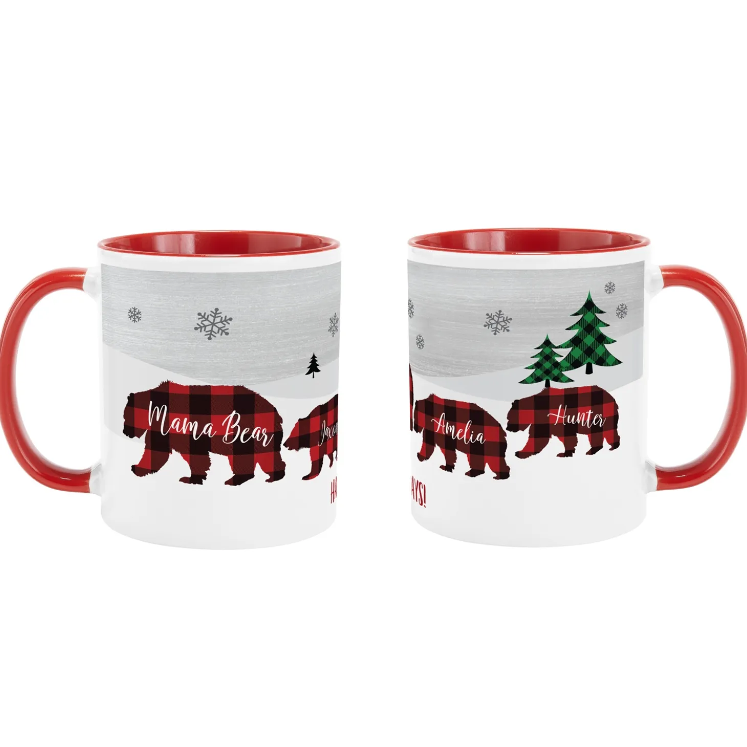 Beary Merry Family Mug