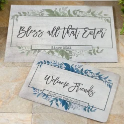 Beautiful Family Doormat