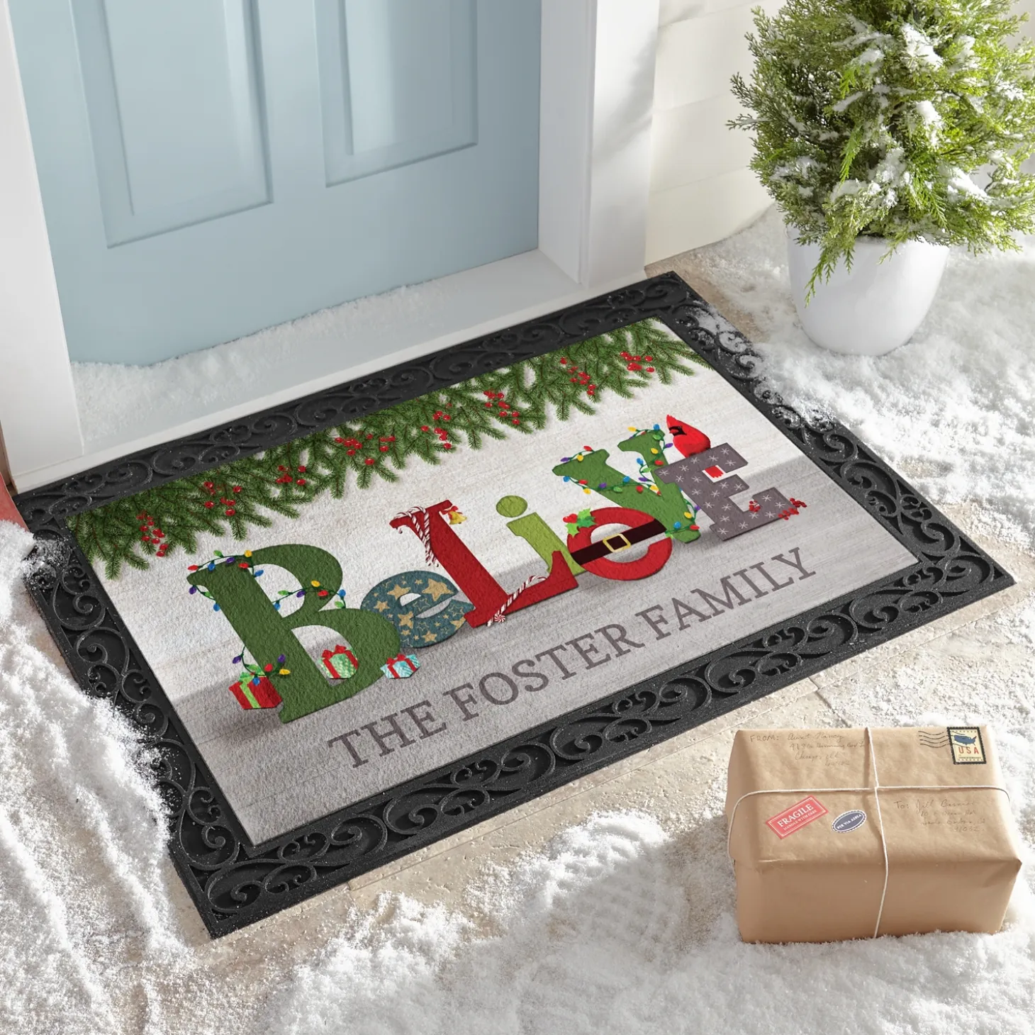 Believe Doormat