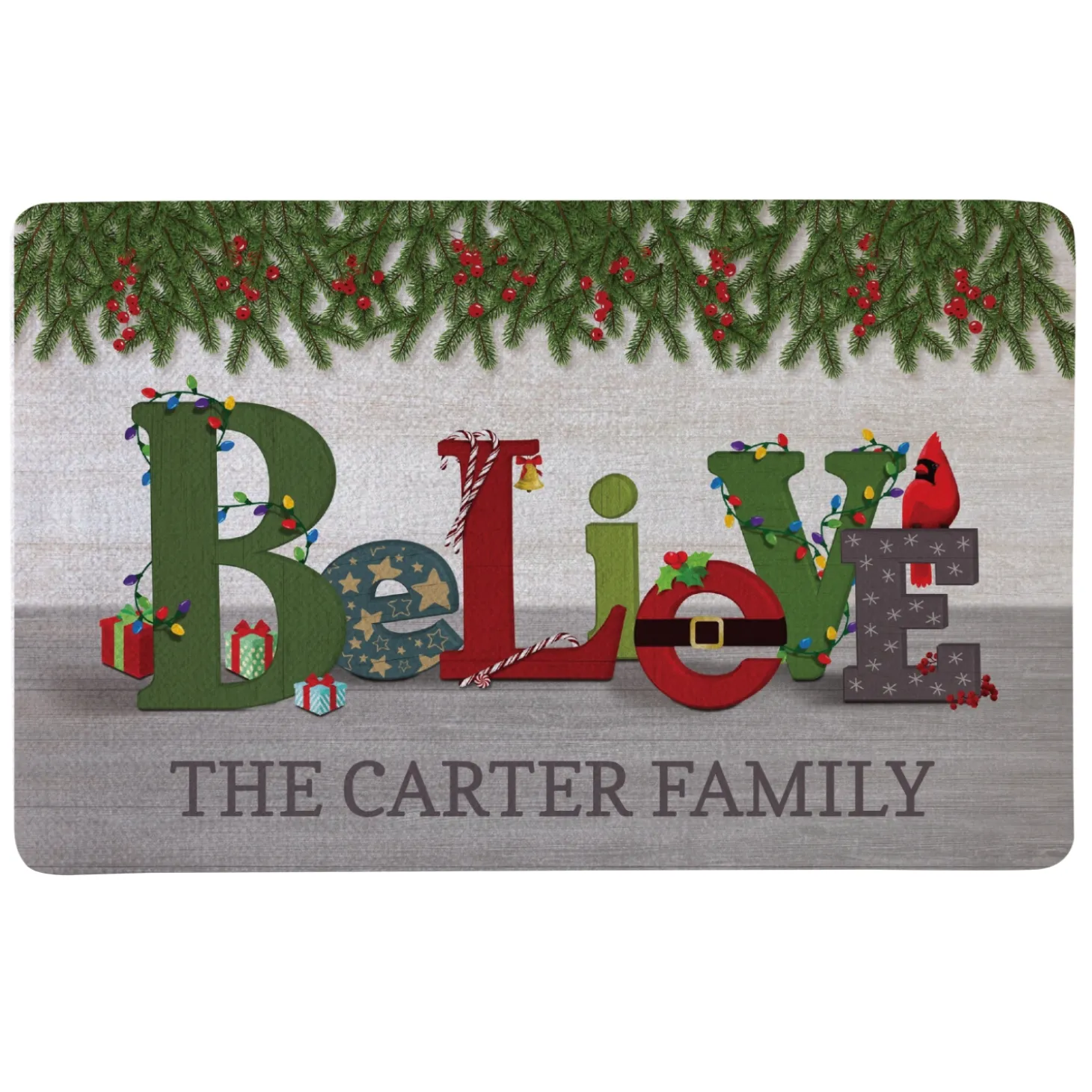 Believe Doormat