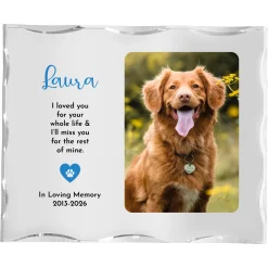 Beloved Pet Memories Photo Acrylic Block
