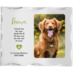 Beloved Pet Memories Photo Acrylic Block