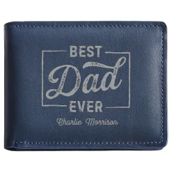 Best Dad Ever Anti-Theft Leather Wallet