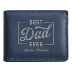 Best Dad Ever Anti-Theft Leather Wallet