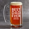 Best Dad Ever Oversized Beer Mug