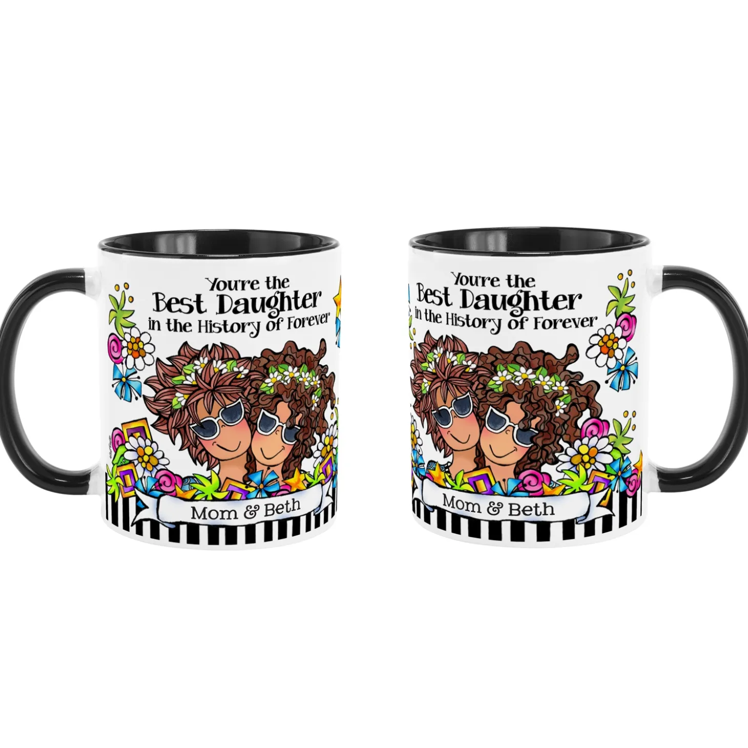 Best Daughter Ever Mug by Suzy Toronto