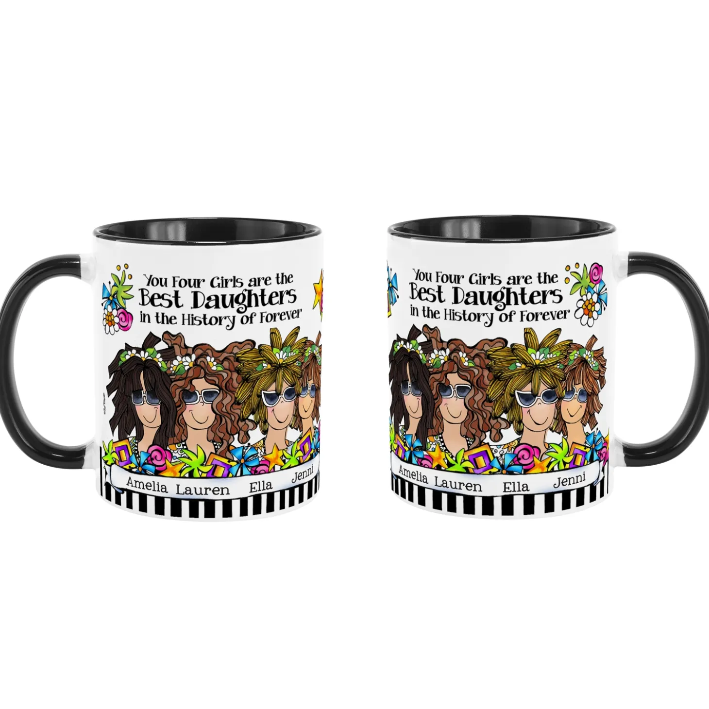 Best Daughter Ever Mug by Suzy Toronto