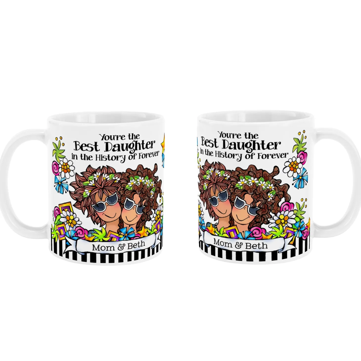 Best Daughter Ever Mug by Suzy Toronto