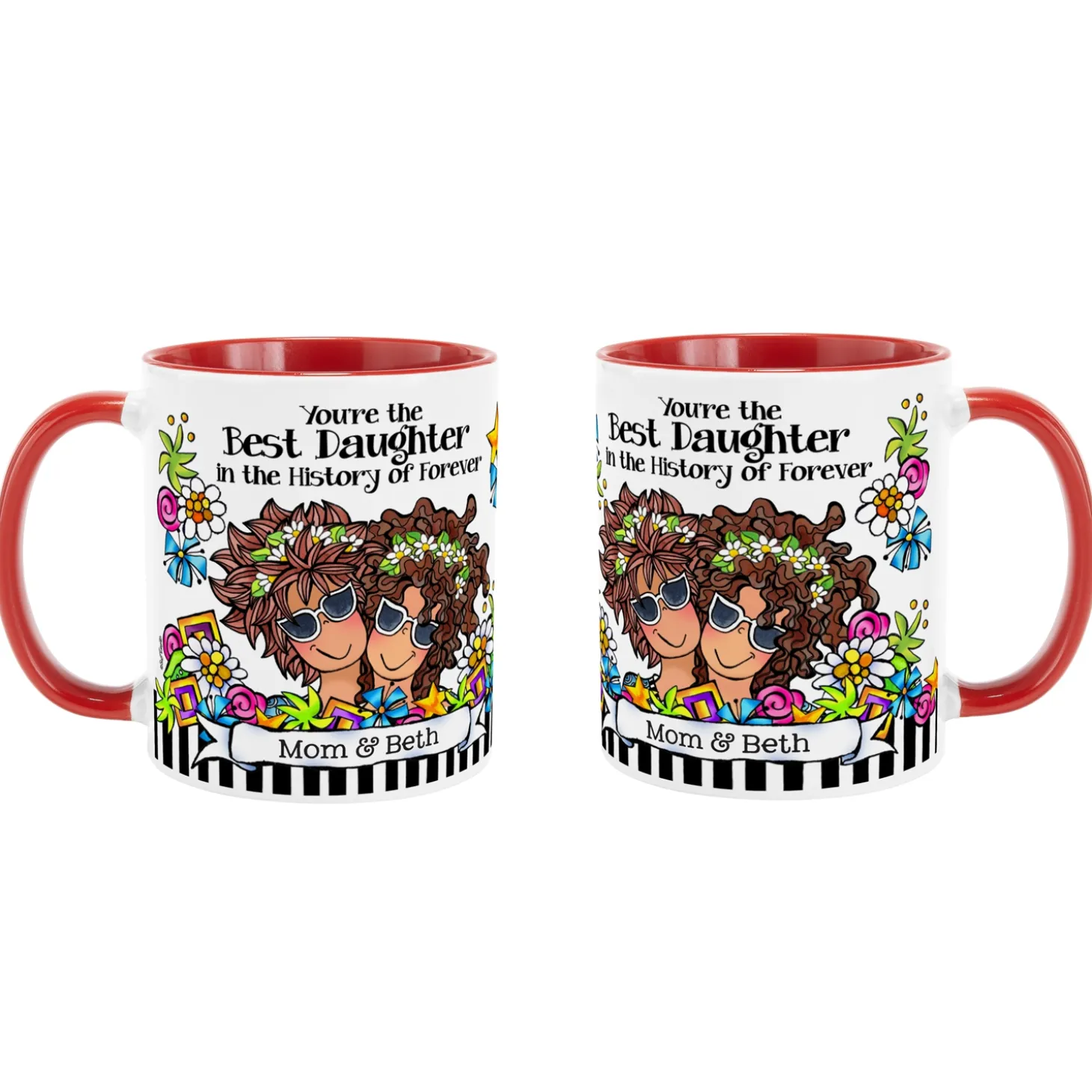 Best Daughter Ever Mug by Suzy Toronto