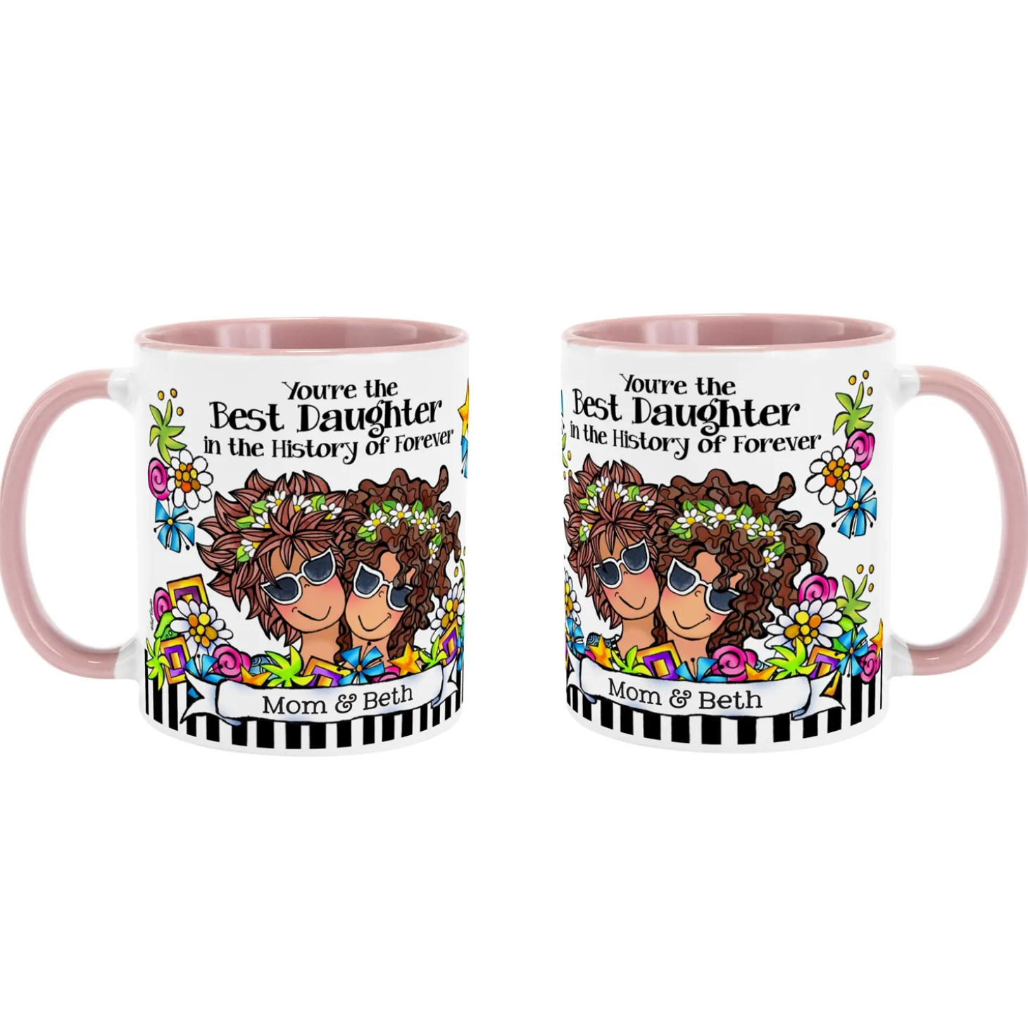 Best Daughter Ever Mug by Suzy Toronto