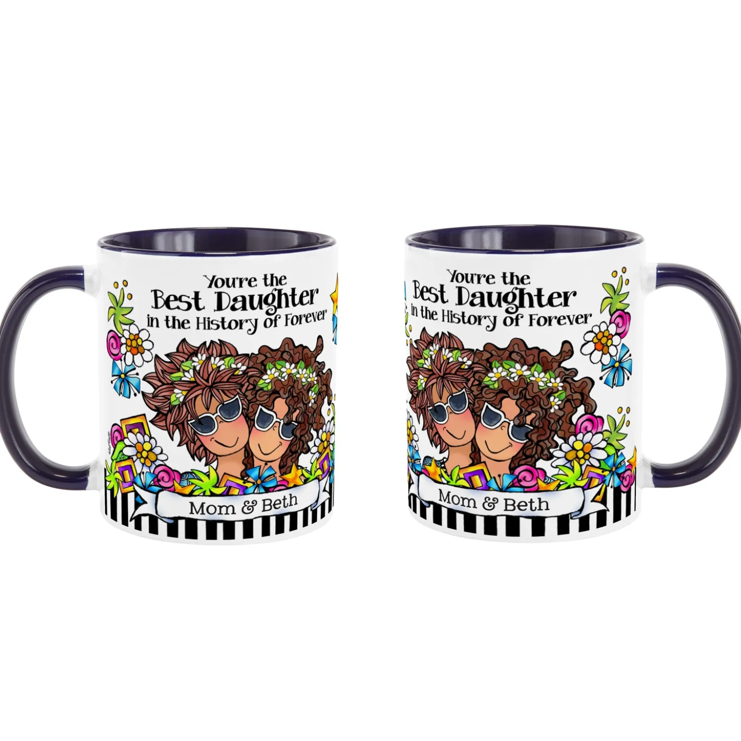Best Daughter Ever Mug by Suzy Toronto