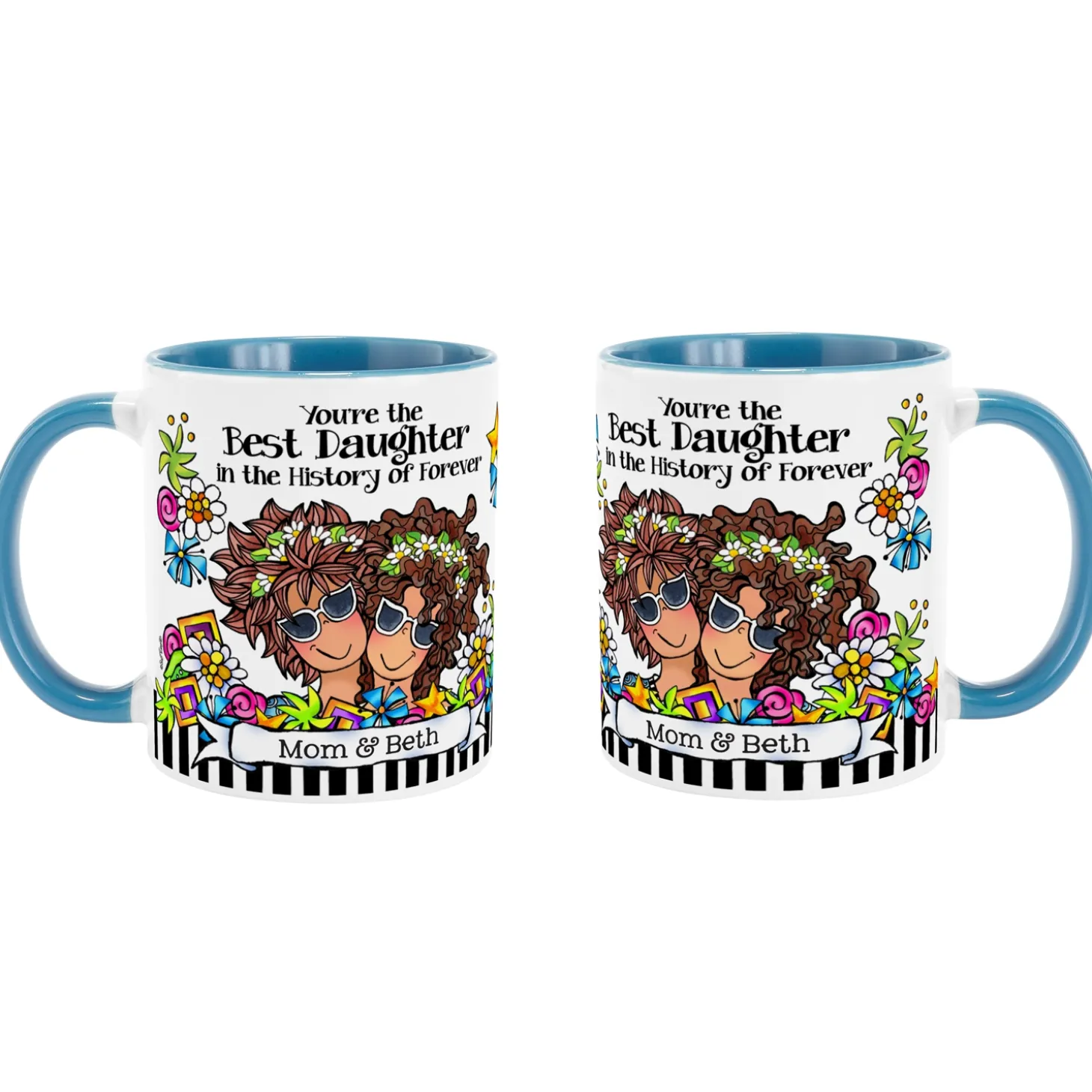 Best Daughter Ever Mug by Suzy Toronto