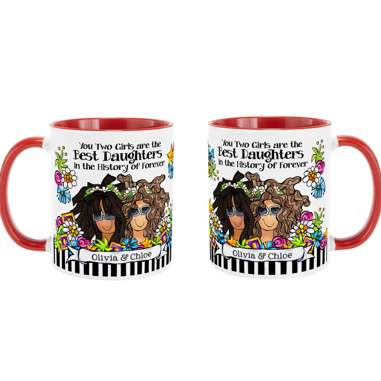 Best Daughter Ever Mug by Suzy Toronto