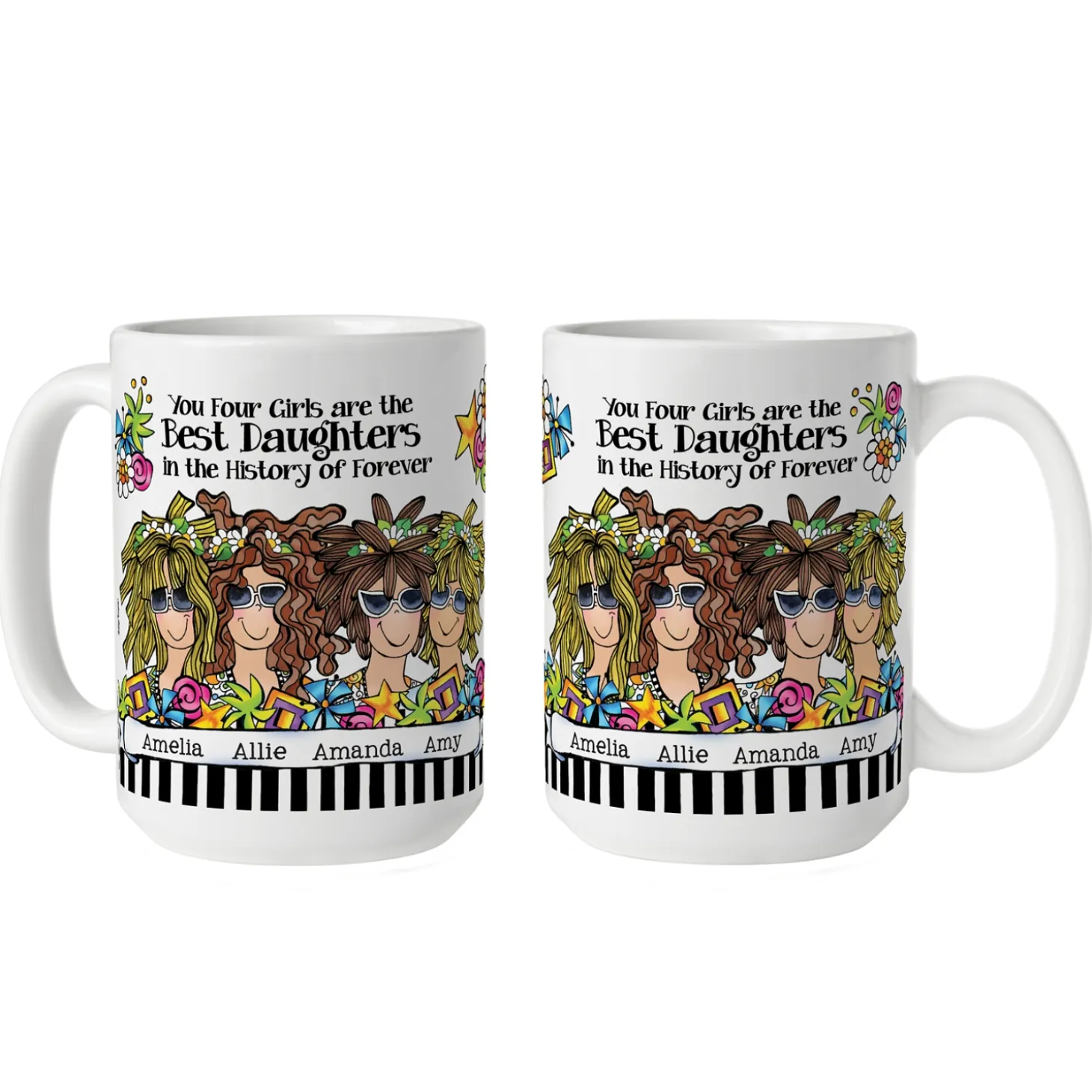 Best Daughter Ever Mug by Suzy Toronto
