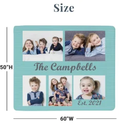 Best Family Photo Plush Blanket