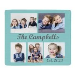 Best Family Photo Plush Blanket