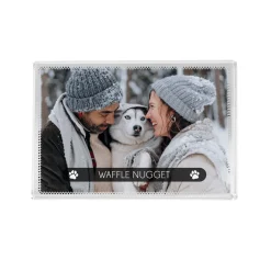 Best Friend Photo Glass Block