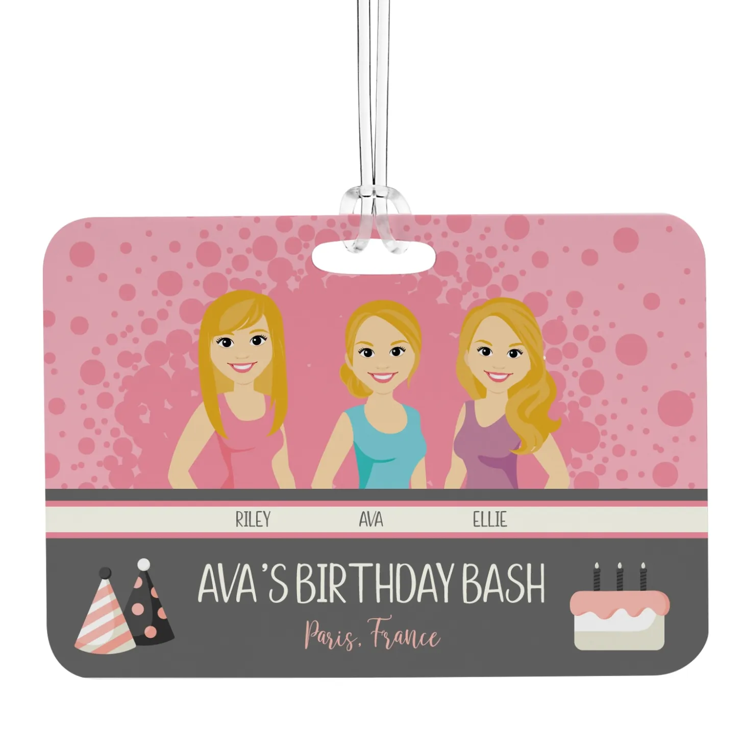 Besties Luggage Tag