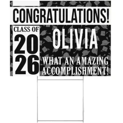 Best in Class Graduation Yard Sign