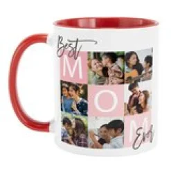 Best Mom Ever Photo Tile Mug