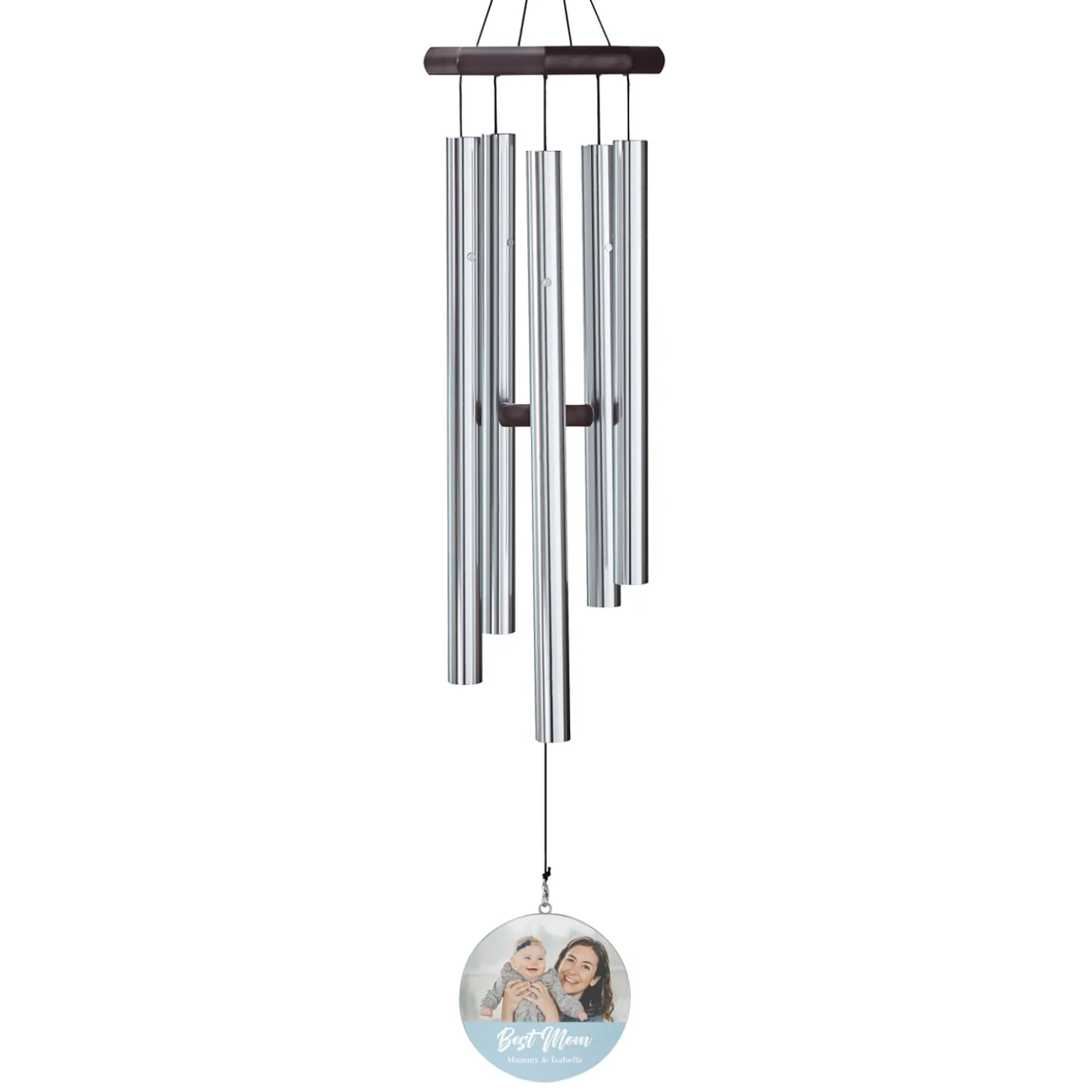 Best Mom Photo Wind Chime