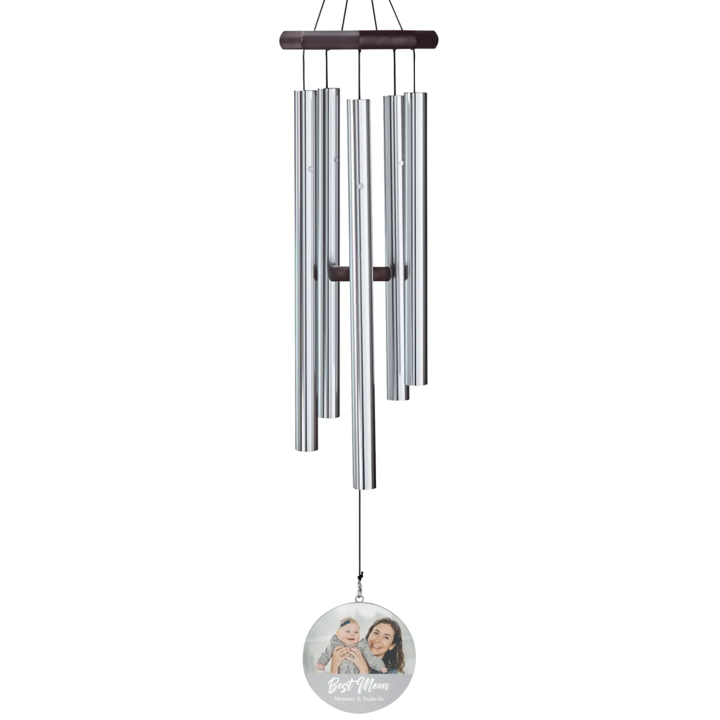 Best Mom Photo Wind Chime