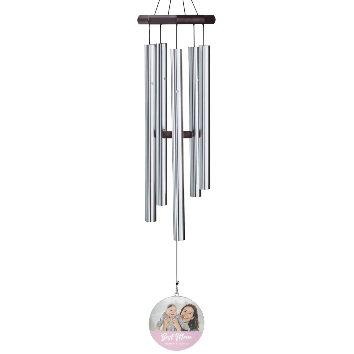 Best Mom Photo Wind Chime