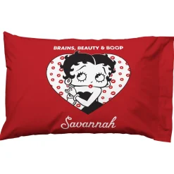 Betty Boop™ Brains, Beauty, & Boop Pillowcase
