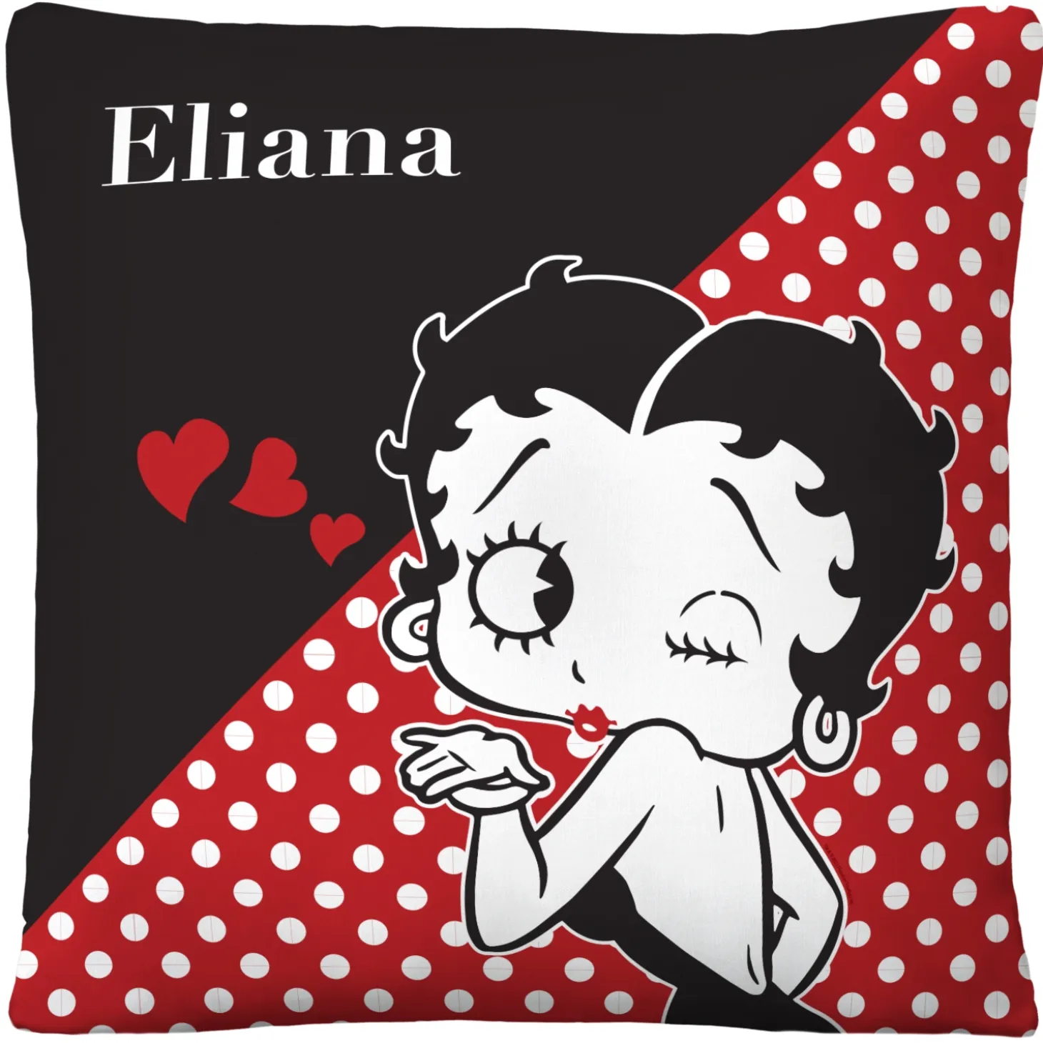 Betty Boop™ Kisses Throw Pillow