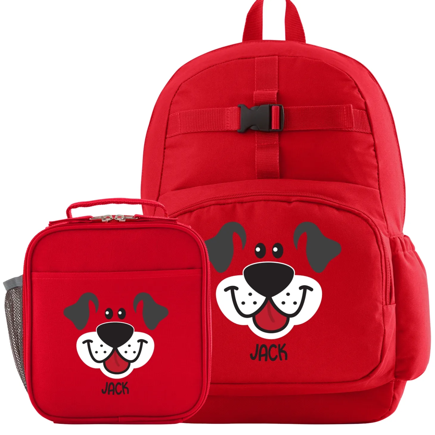 Big Face Red Backpack Collection